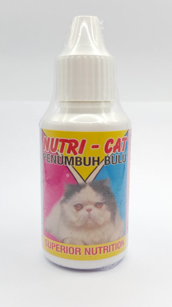 Nutri-Cat Vitamin penumbuh bulu 30ml - Suplemen Vitamin