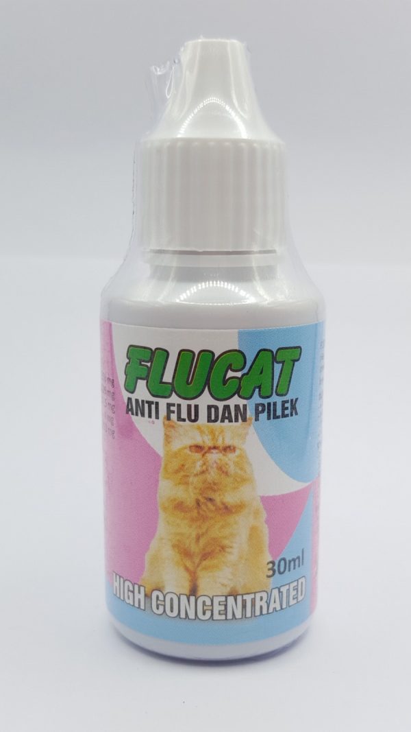 Obat flu & pilek kucing, flucat concentrated 30ml